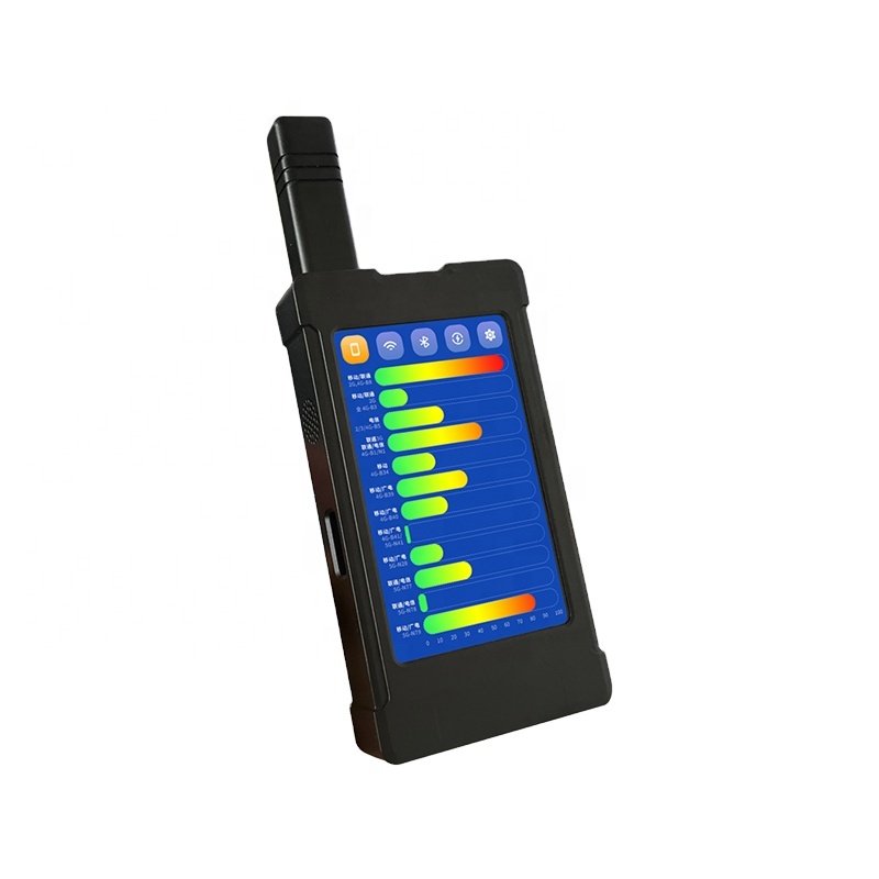 Handheld wireless signal detector Support global 2G/3G/4G/5G signals wireless 2.4GHz Wi-Fi Bluetooth 1MHZ-6GHz
